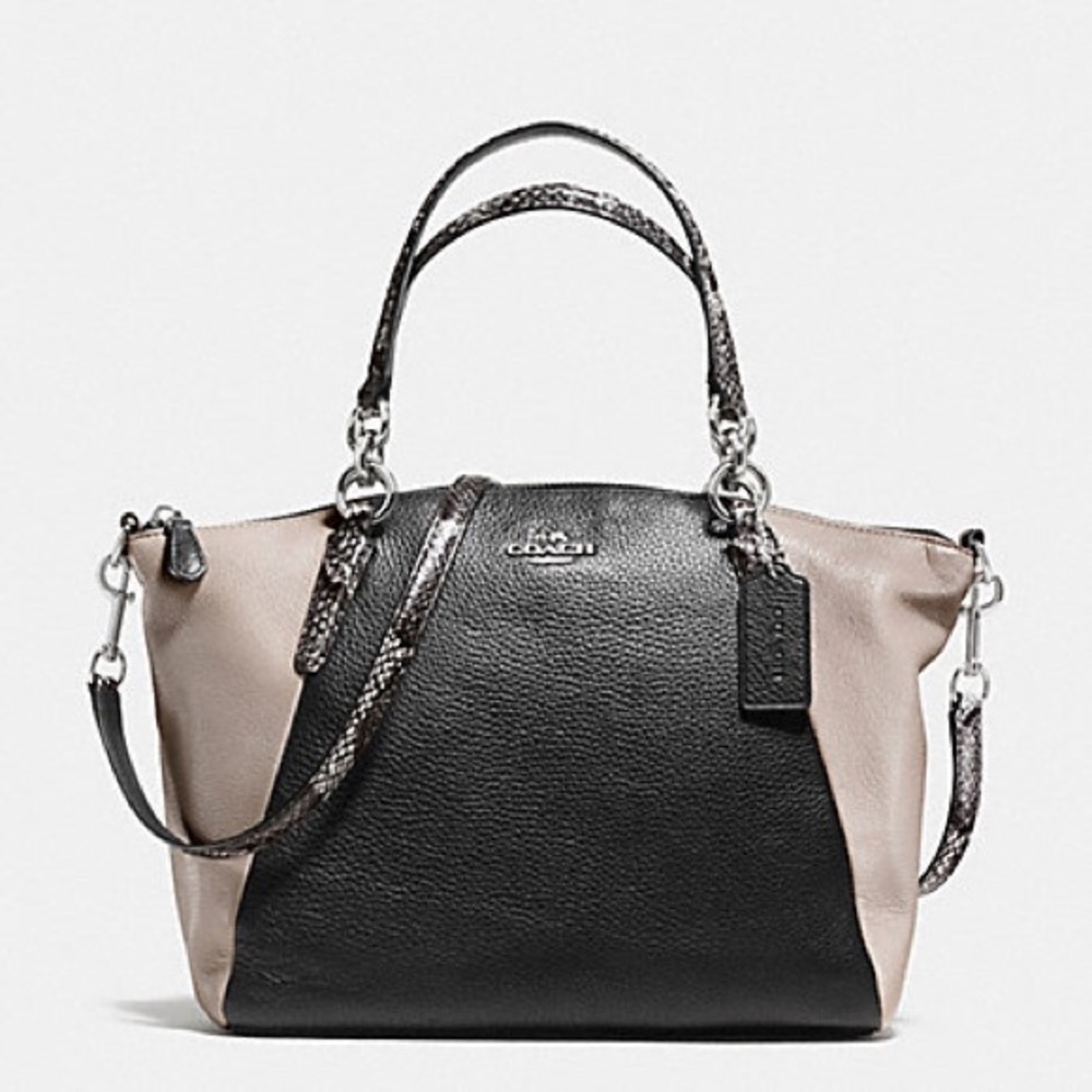 Coach KELSEY SATCHEL IN EXOTIC EMBOSSED LEATHER